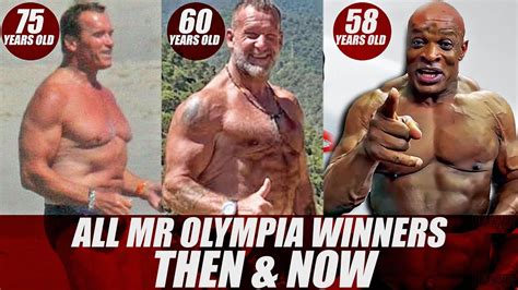 mr olympia winners|mr olympia then and now.